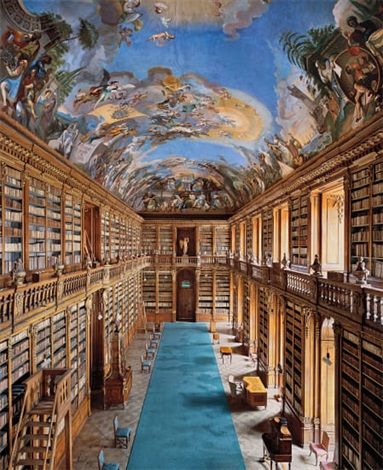 Strahov Monastery Library Theological Hall Prague by AhmetErtug